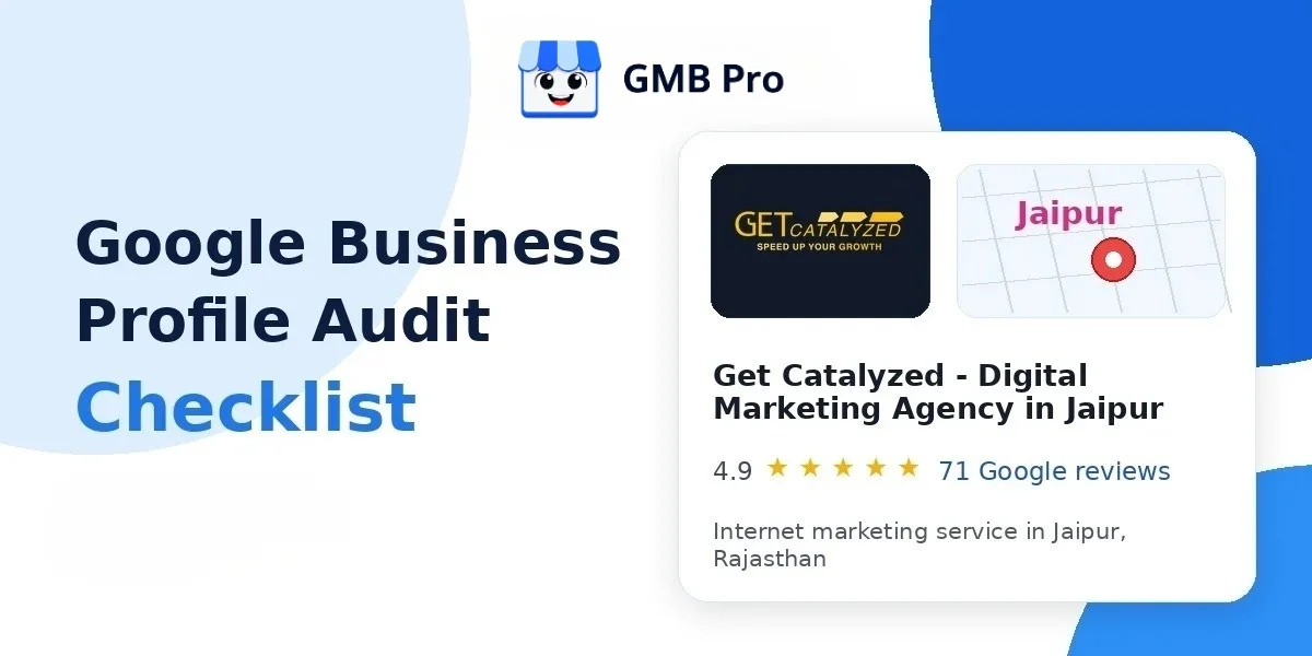 Google Business Profile Audit Checklist.webp